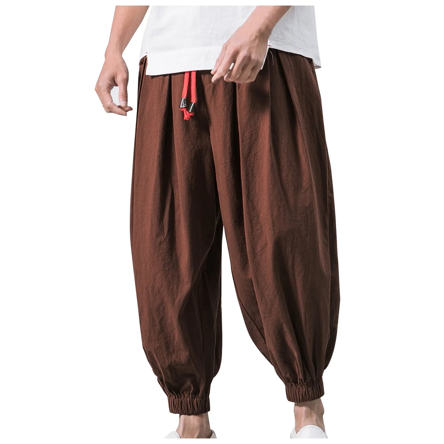 Men Loose Harem Pants Chinese