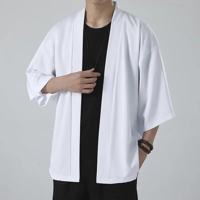 Japanese Kimono Streetwear Cardigan Shirt