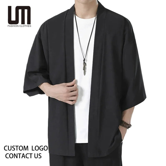 Japanese Kimono Streetwear Cardigan Shirt