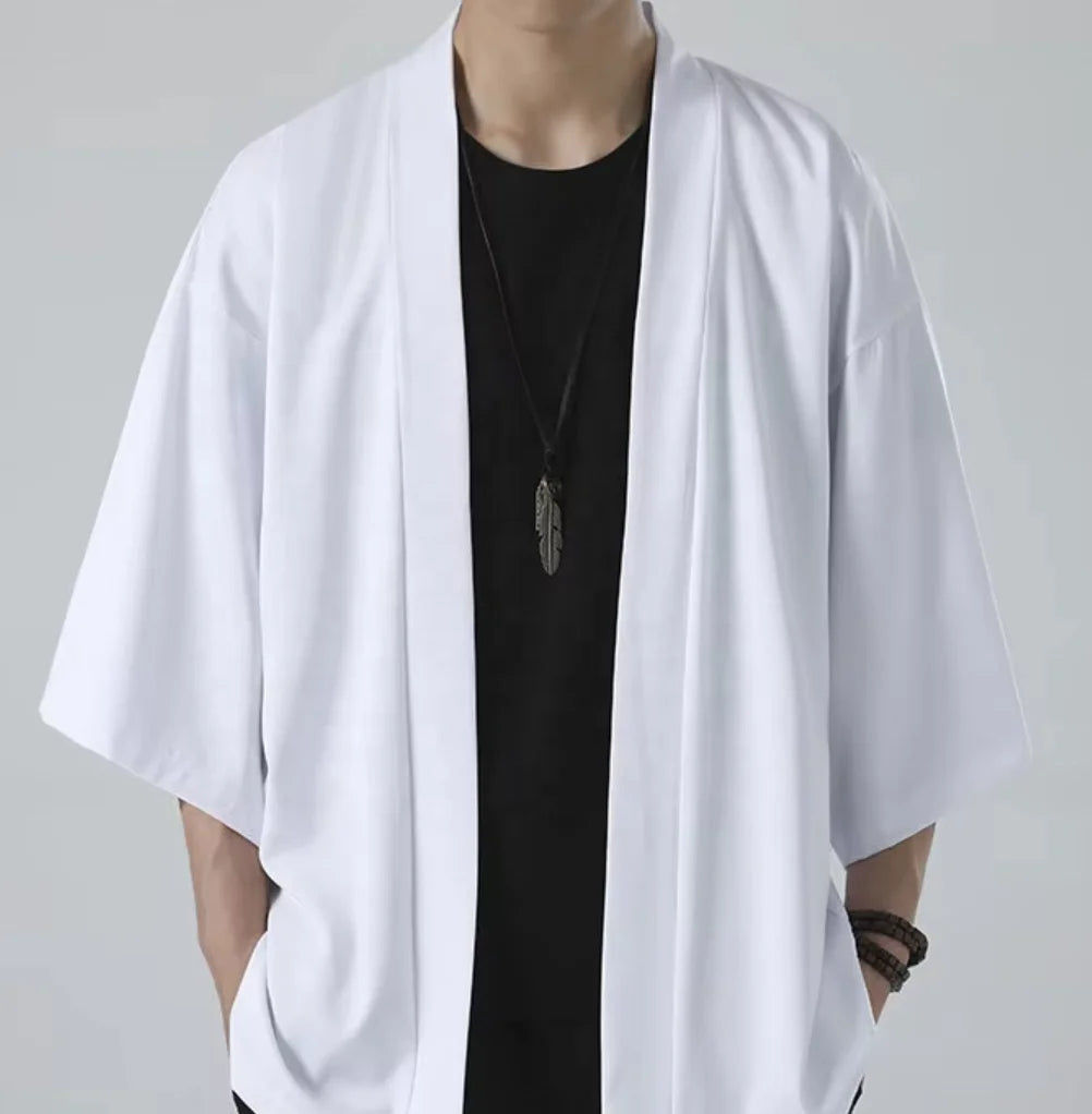 Japanese Kimono Streetwear Cardigan Shirt