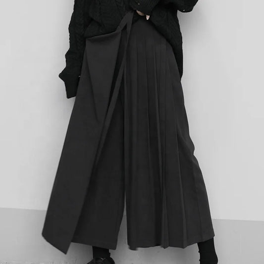 OUDINA Pants Oversized Casual Women
