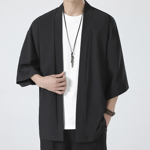 Japanese Kimono Streetwear Cardigan Shirt
