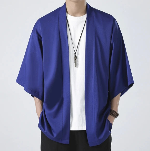 Japanese Kimono Streetwear Cardigan Shirt
