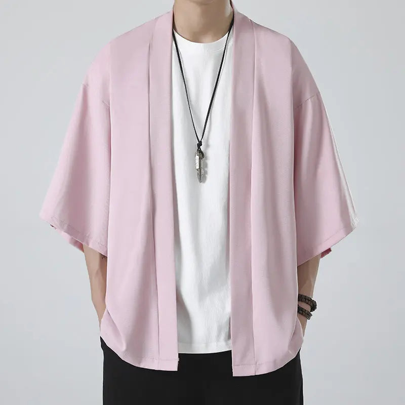 Japanese Kimono Streetwear Cardigan Shirt