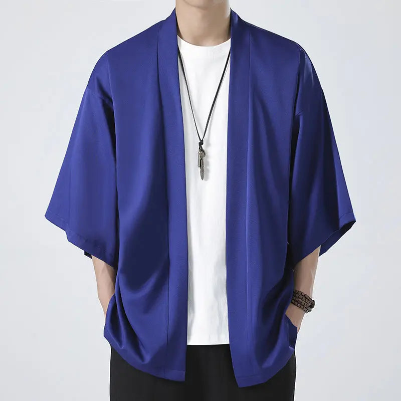 Japanese Kimono Streetwear Cardigan Shirt