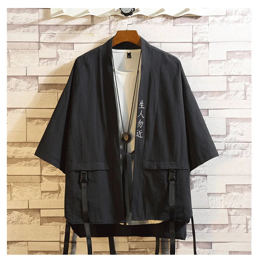 Casual Cardigan Short-Sleeved Women Male