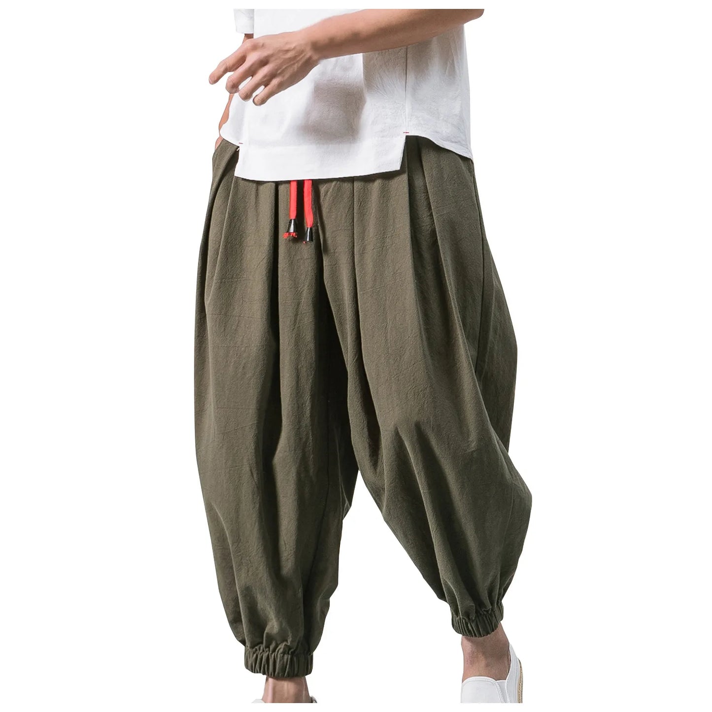 Men Loose Harem Pants Chinese