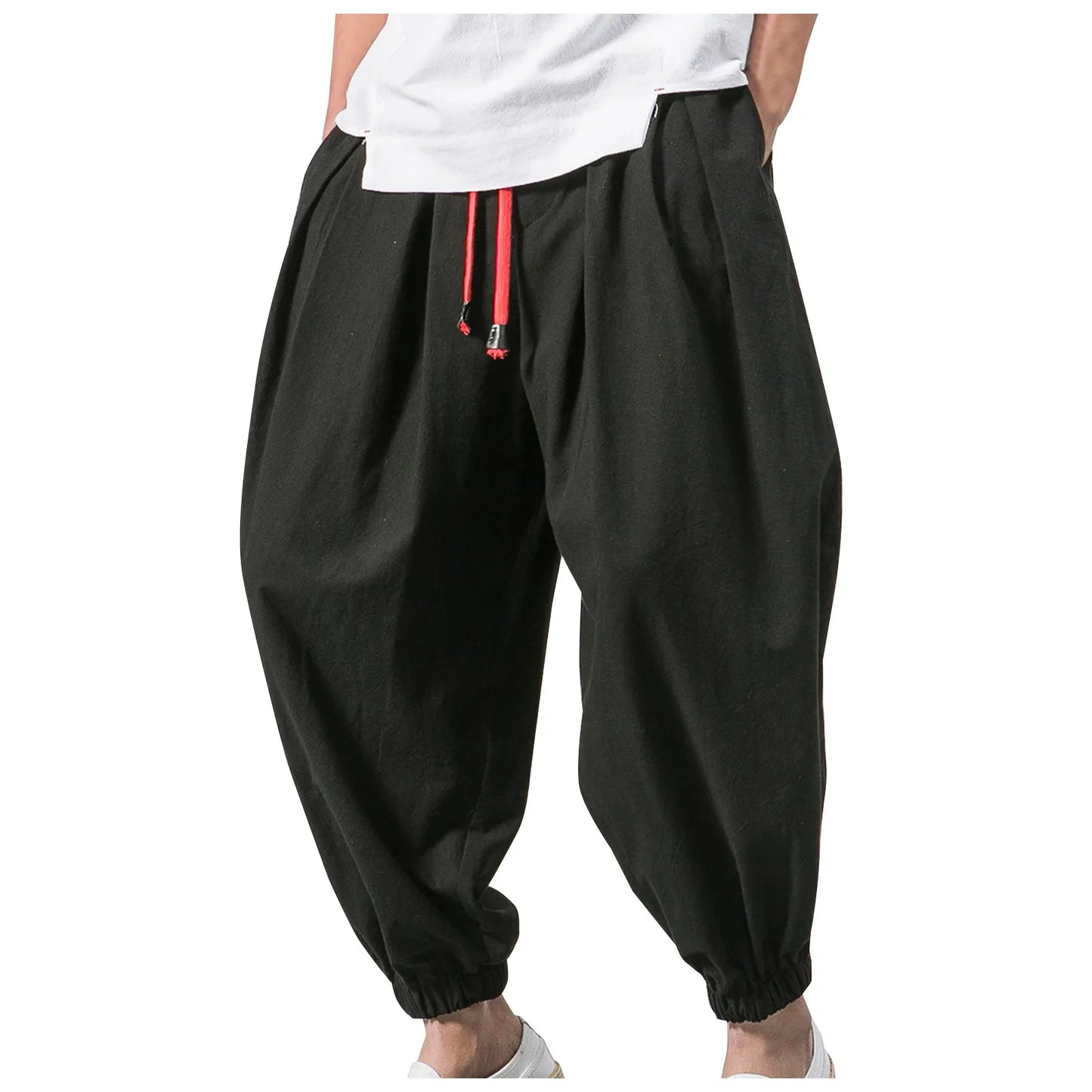 Men Loose Harem Pants Chinese